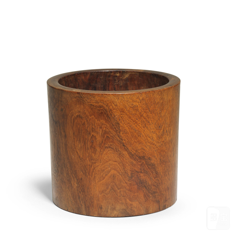 清 黃花梨筆筒 | A HUANGHUALI BRUSH POT, BITONG